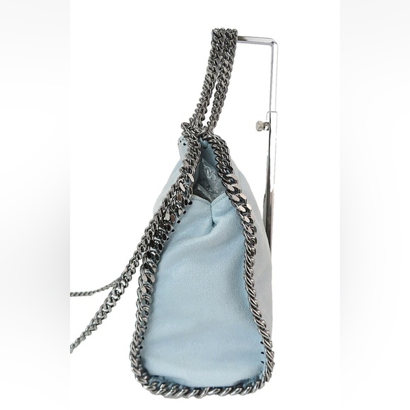 Stella McCartney Light Blue Chain Shoulder Bag - Picture 3 of 12